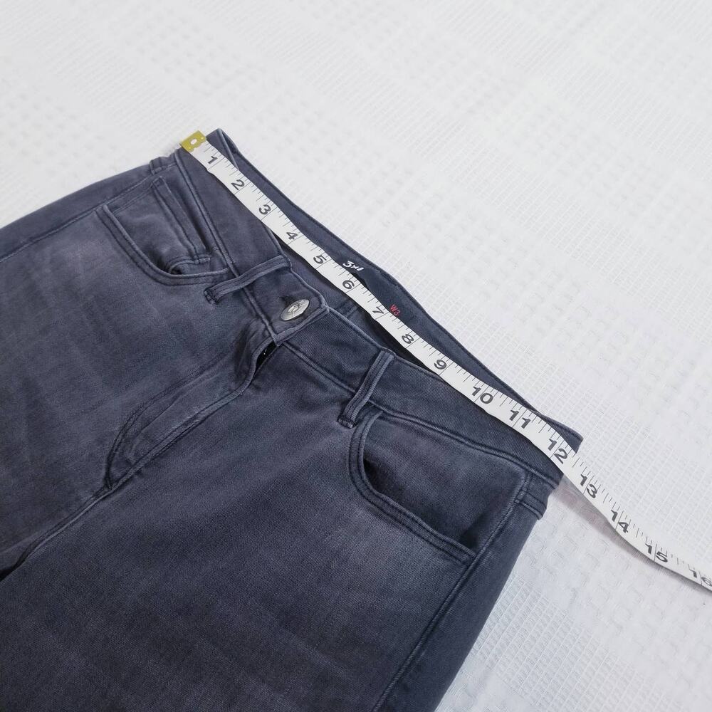 3x1 W3 Skinny Black Denim Mid Rise - Picture 4 of 11